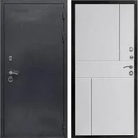 Дверь Евро TX Антик серебро ФЛ-290 Белый софт - Image 1