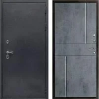 Дверь Евро TX Антик серебро ФЛ-290 Бетон темный - Image 1