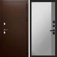 Дверь Евро TX Медь с Зеркалом Фацет Грей софт - Image 1