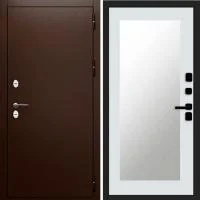 Дверь Евро TX Медь с Зеркалом Пастораль Белый софт - Image 1