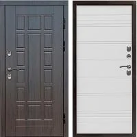 Дверь Евро VV Горизонт Белый софт - Image 1