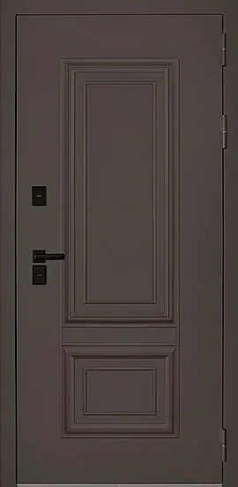 Дверь Стандарт Тайга с зеркалом Белый матовый, фото 2