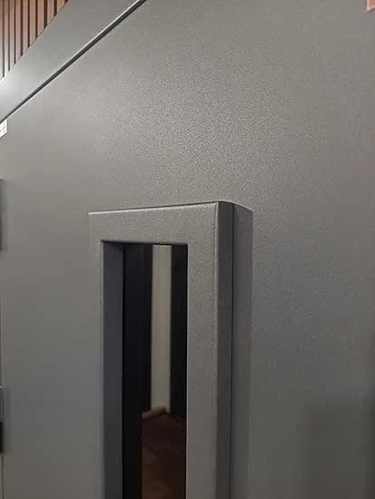 Дверь Стандарт Тренто Термо с окном Капучино - Image 4