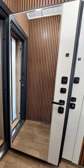 Дверь Стандарт Вертикаль Зеркало Капучино - Image 4