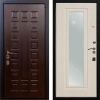 Дверь Витязь 4A Неаполь с Зеркалом 23 беленый дуб - Image 1