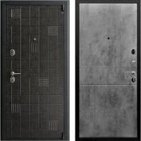 Входная дверь Гранд 12 Тетрис ФЛ-290 Бетон темный - Image 1