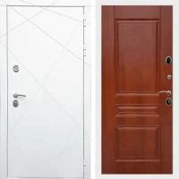 Входная дверь Гранд 13 Белая ФЛ-243 Итальянский орех - Image 1
