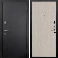 Входная дверь Гранд 1А Чёрный муар Гладкая Беленый дуб - Image 1