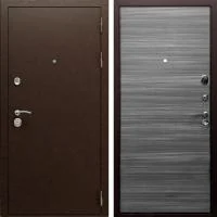 Входная дверь Гранд 5А Медь / Гладкая Сандал серый - Image 1