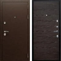 Входная дверь Гранд 5А Медь / Гладкая Венге поперечный - Image 1