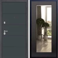 Входная дверь Гранд Арт Графит Зеркало Пастораль Венге - Image 1