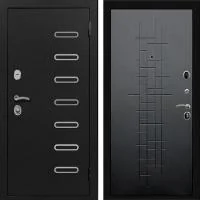 Входная дверь Гранд Понте ФЛ-289 Чёрный Муар Ясень черный - Image 1