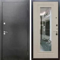 Входная дверь Гранд Сити ФЛЗ-120 зеркало Белёный дуб - Image 1