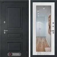 Входная дверь Лабиринт Атлантик 18 Термо с зеркалом Белое дерево - Image 1