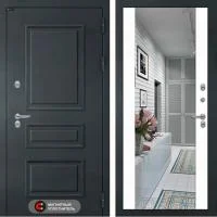 Входная дверь Лабиринт Атлантик Термо с зеркалом Белый софт - Image 1