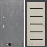 Входная дверь Лабиринт Бетон 01 Беленый дуб - Image 1