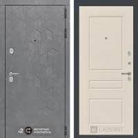 Входная дверь Лабиринт Бетон 03 Крем Софт - Image 1