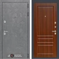 Входная дверь Лабиринт Бетон 03 Орех бренди - Image 1