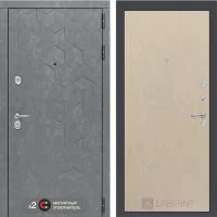 Входная дверь Лабиринт Бетон 05 Беленый дуб - Image 1