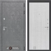 Входная дверь Лабиринт Бетон 06 Сандал белый - Image 1