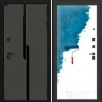 Входная дверь Лабиринт Карбон 28 Грунт (Под покраску) - Image 1
