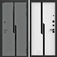Входная дверь Лабиринт Карбон Белый Soft - Image 1
