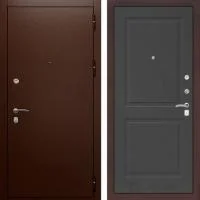Входная дверь Лабиринт КЛАССИК 11 Графит Софт - Image 1