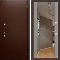 Входная дверь Лабиринт КЛАССИК с Зеркалом Максимум Грей Софт - Image 1