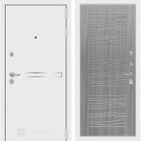 Входная дверь Лабиринт LAIN White 06 Сандал серый - Image 1