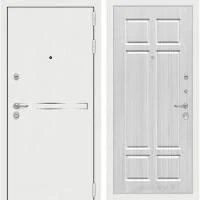 Входная дверь Лабиринт LAIN White 08 Кристал Вуд - Image 1