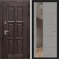 Входная дверь Лабиринт Лондон 19 Зеркало Грей софт - Image 1