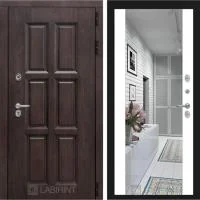 Входная дверь Лабиринт Лондон Зеркало Белый софт - Image 1