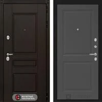 Входная дверь Лабиринт Мегаполис 11 Графит софт - Image 1