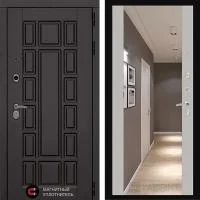 Входная дверь Лабиринт Нью Йорк с зеркалом Максимум Софт Грей - Image 1