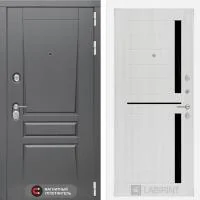 Входная дверь Лабиринт Платинум 02 Сандал белый - Image 1