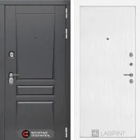 Входная дверь Лабиринт Платинум 07 Белое дерево - Image 1