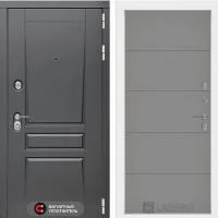 Входная дверь Лабиринт Платинум 13 Грей софт - Image 1