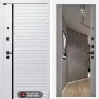 Входная дверь Лабиринт РОЯЛ с Зеркалом Грей софт - Image 1