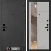 Входная дверь Лабиринт СОНАЛАБ 19 с зеркалом Грей софт - Image 1