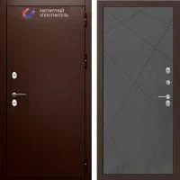 Входная дверь Лабиринт Термомагнит 24 Графит софт - Image 1